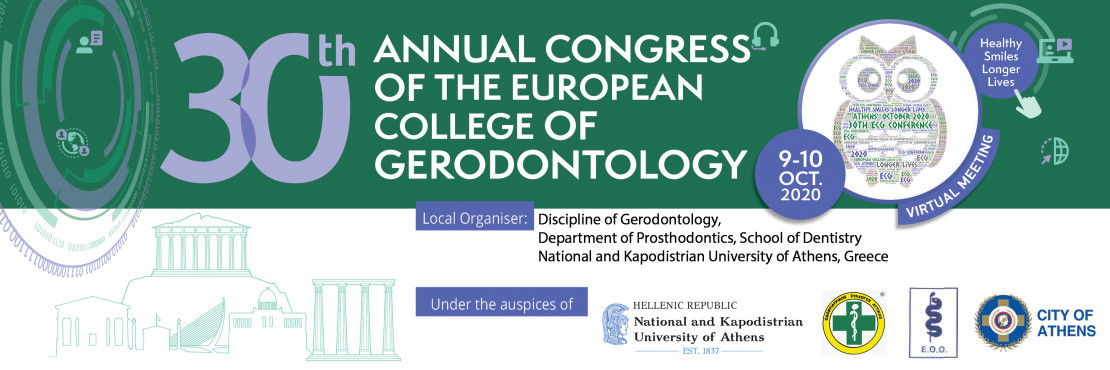 30th Annual Congress of the European College of Gerodontology - ePosters